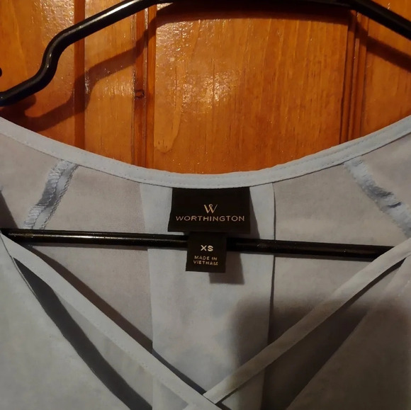 Light Blue Blouse - Picture 2 of 3